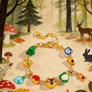 Animal Crossing New Horizons Charm Bracelet Collectors Edition